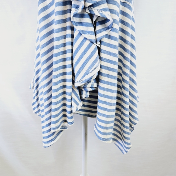 NWOT Free People Beach Stripe Ruffle Tank X-small - Picture 4 of 9